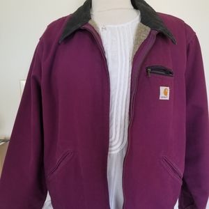 Carhartt Women's size 18/20 Raspberry jacket